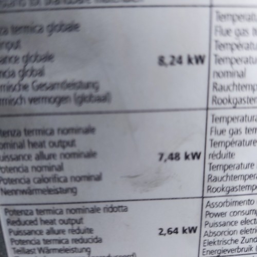 Stufa pellet usata - a,