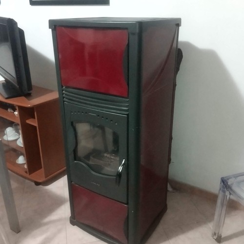Stufa pellet usata - a,